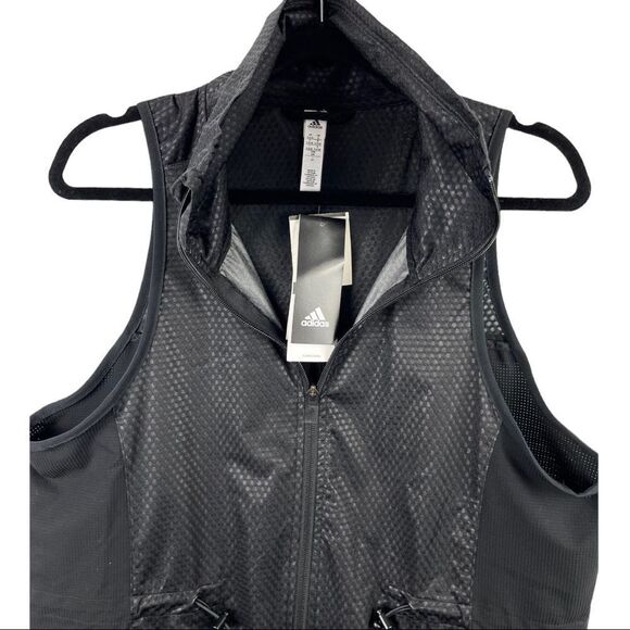 🎁bnwt Adidas Climastorm Vest in Black Size S🎁 - Picture 3 of 8